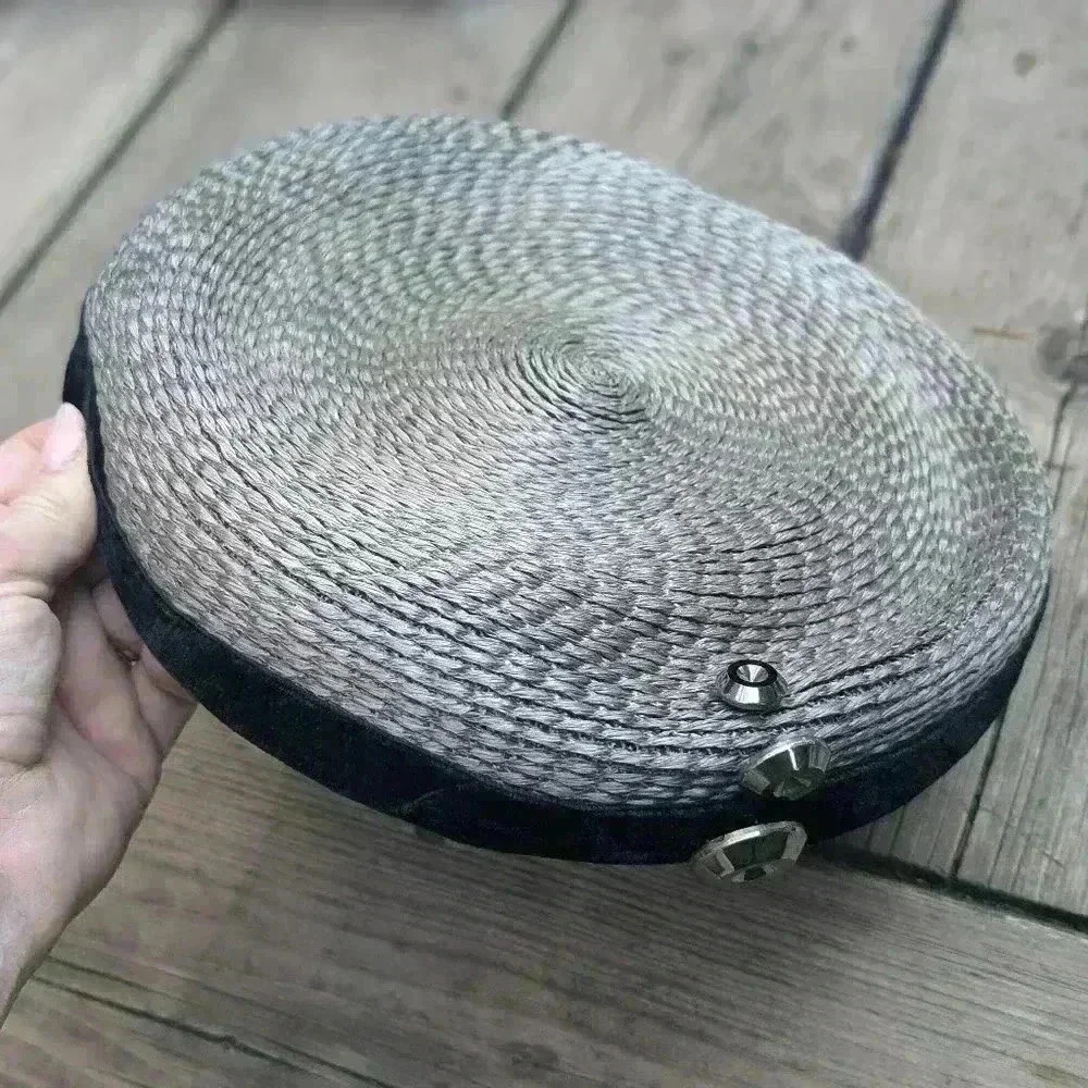 Vintage 1950s grey and black  ladies hat